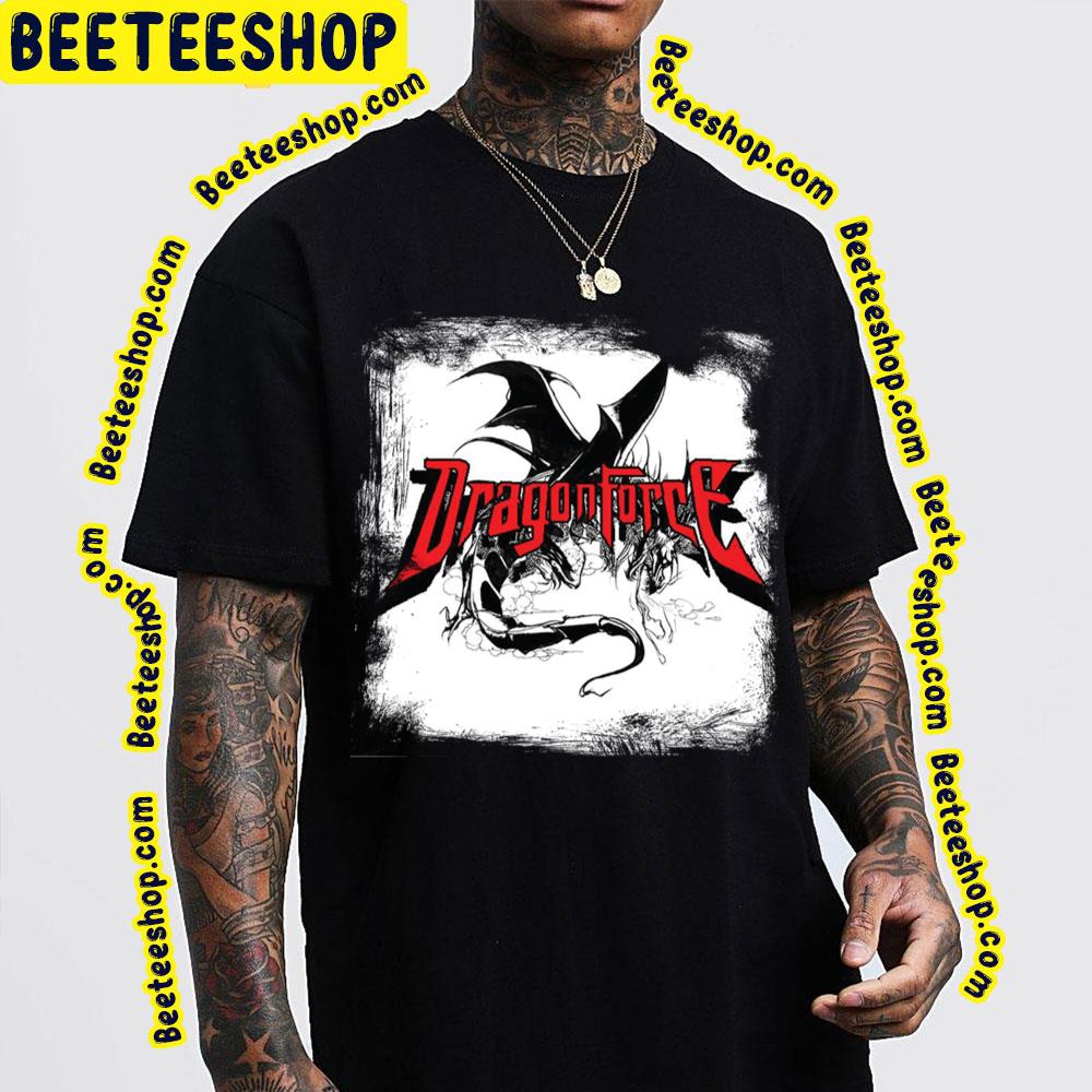 Black Red Dragonforce Trending Unisex T-Shirt Black Red Dragonforce Trending Unisex T-Shirt