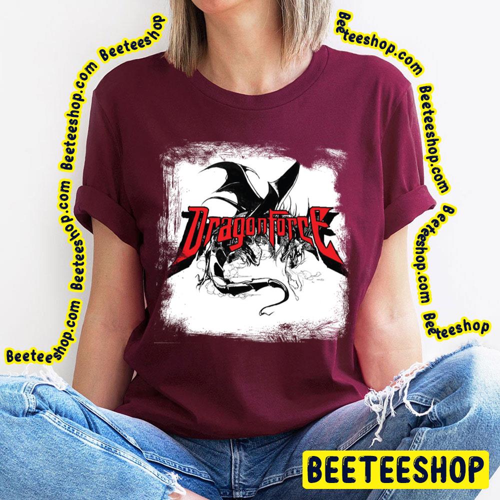 Black Red Dragonforce Trending Unisex T-Shirt Black Red Dragonforce Trending Unisex T-Shirt