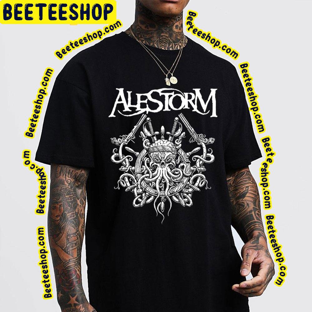 Black White Art Alestorm Trending Unisex T-Shirt Black White Art Alestorm Trending Unisex T-Shirt