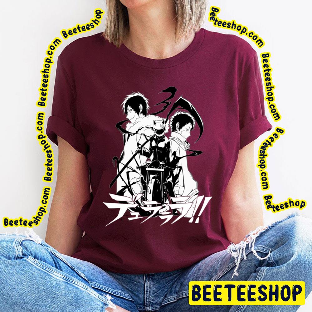 Black White Art Durarara Trending Unisex T-Shirt Black White Art Durarara Trending Unisex T-Shirt
