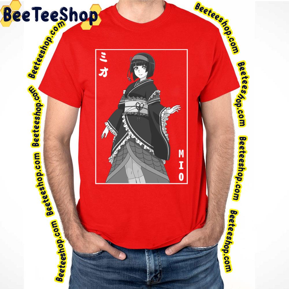Black White Art Mio ミオ Tsukimichi Moonlit Fantasy Trending Unisex T-Shirt Black White Art Mio ミオ Tsukimichi Moonlit Fantasy Trending Unisex T-Shirt