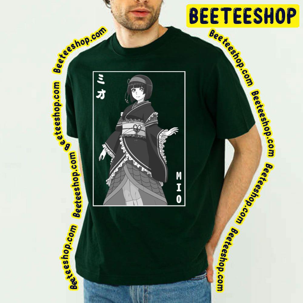 Black White Art Mio ミオ Tsukimichi Moonlit Fantasy Trending Unisex T-Shirt Black White Art Mio ミオ Tsukimichi Moonlit Fantasy Trending Unisex T-Shirt
