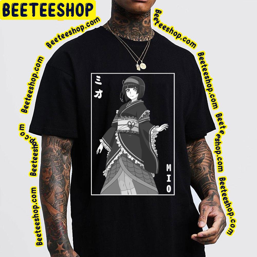 Black White Art Mio ミオ Tsukimichi Moonlit Fantasy Trending Unisex T-Shirt Black White Art Mio ミオ Tsukimichi Moonlit Fantasy Trending Unisex T-Shirt