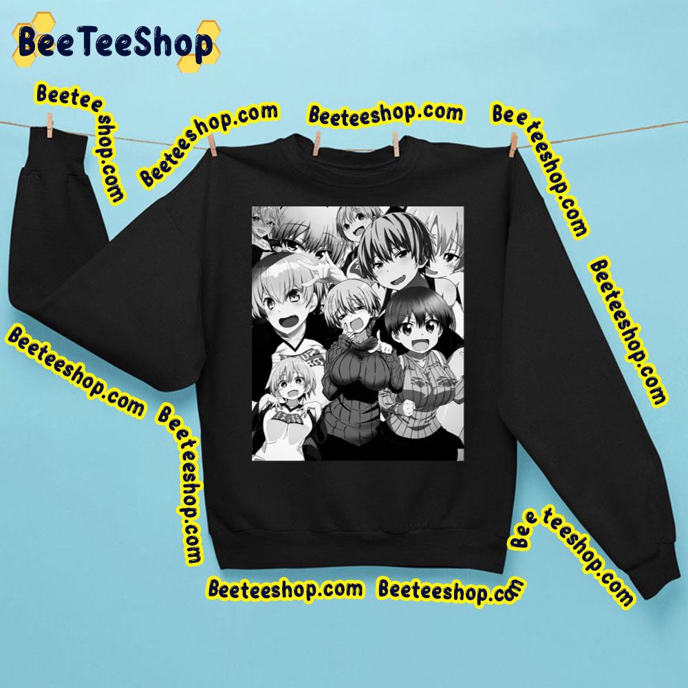 Black White Cute Emotion Hana Uzaki-Chan Wants To Hang Out Trending Unisex Sweatshirt Black White Cute Emotion Hana Uzaki-Chan Wants To Hang Out Trending Unisex Sweatshirt