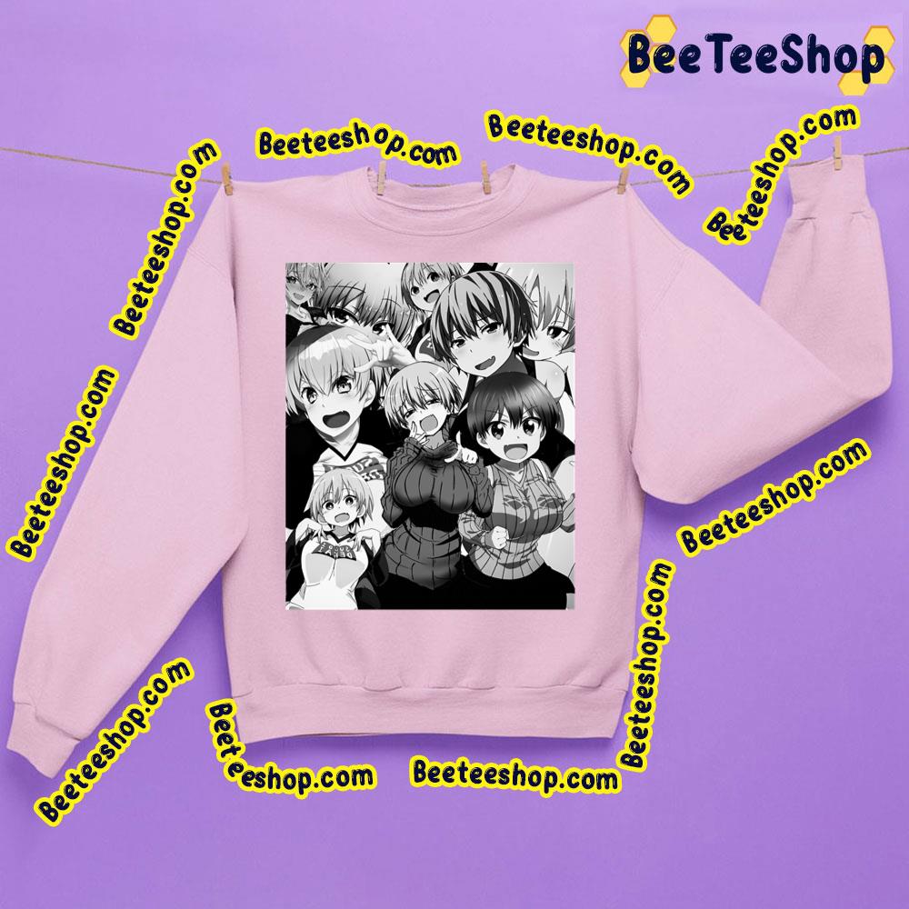 Black White Cute Emotion Hana Uzaki-Chan Wants To Hang Out Trending Unisex Sweatshirt Black White Cute Emotion Hana Uzaki-Chan Wants To Hang Out Trending Unisex Sweatshirt