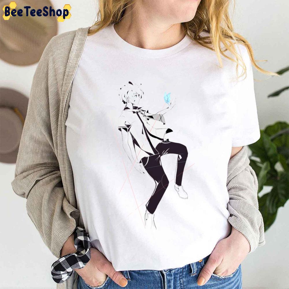 Black White Katsuhira Agata Kiznaiver Trending Unisex T-Shirt Black White Katsuhira Agata Kiznaiver Trending Unisex T-Shirt