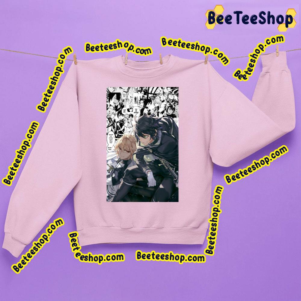 Black White Wallpaper Owari No Seraph Trending Unisex Sweatshirt Black White Wallpaper Owari No Seraph Trending Unisex Sweatshirt