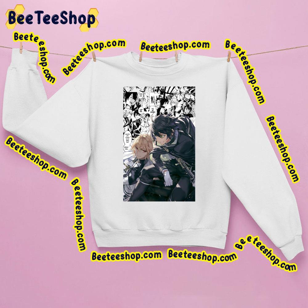 Black White Wallpaper Owari No Seraph Trending Unisex Sweatshirt Black White Wallpaper Owari No Seraph Trending Unisex Sweatshirt