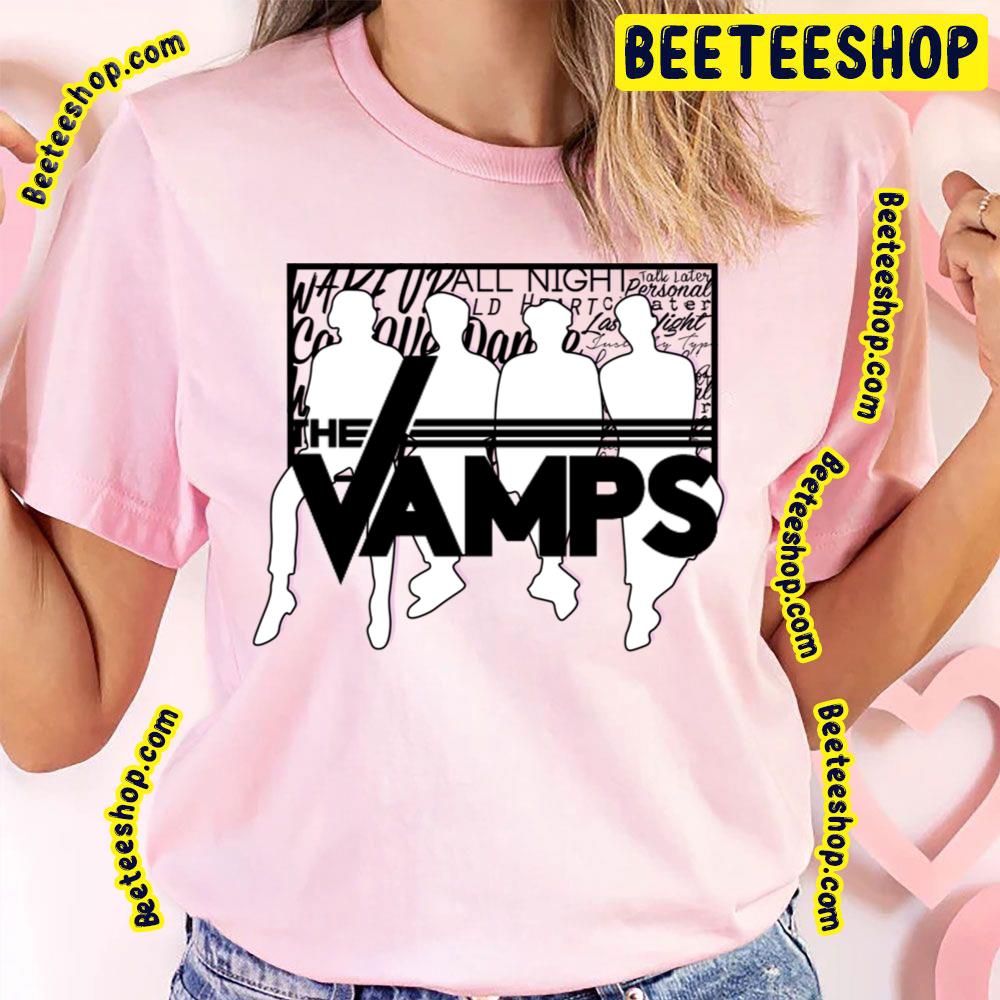 Black Whtie Art The Vamps Trending Unisex T-Shirt Black Whtie Art The Vamps Trending Unisex T-Shirt