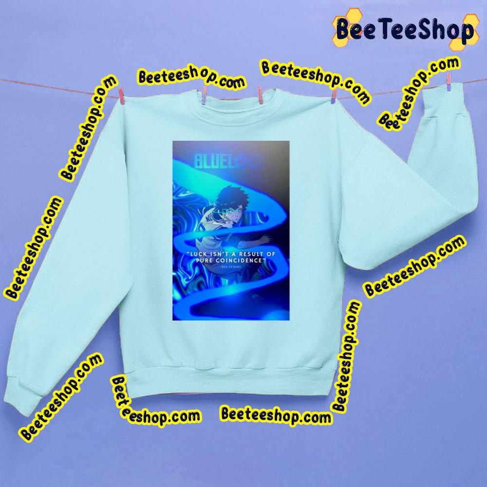 Blue Art Rin Itoshi Blue Lock Trending Unisex Sweatshirt Blue Art Rin Itoshi Blue Lock Trending Unisex Sweatshirt