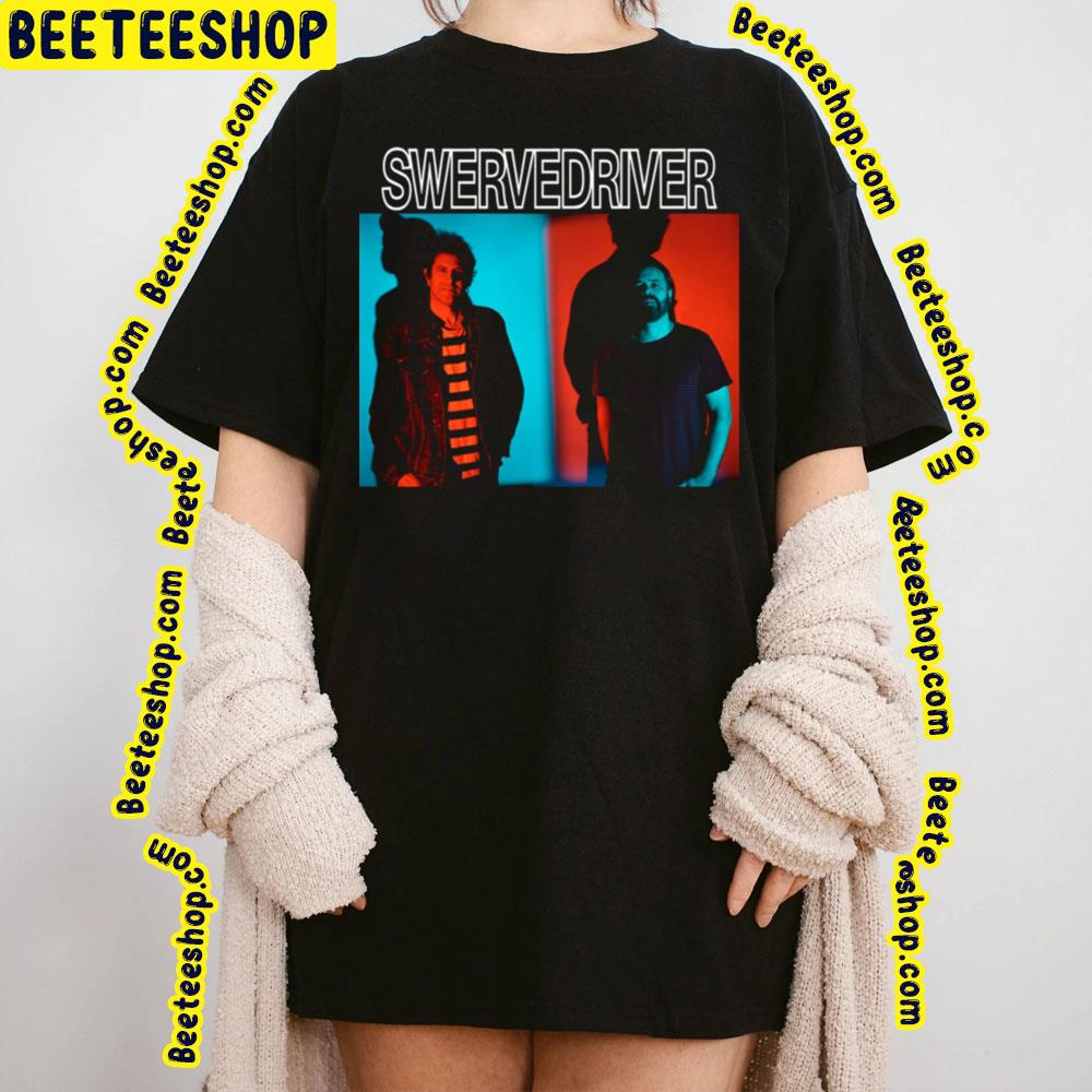 Blue Red Retro Swervedrivery Trending Unisex T-Shirt Blue Red Retro Swervedrivery Trending Unisex T-Shirt