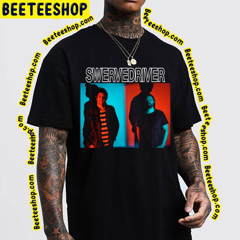 Blue Red Retro Swervedrivery Trending Unisex T-Shirt Blue Red Retro Swervedrivery Trending Unisex T-Shirt