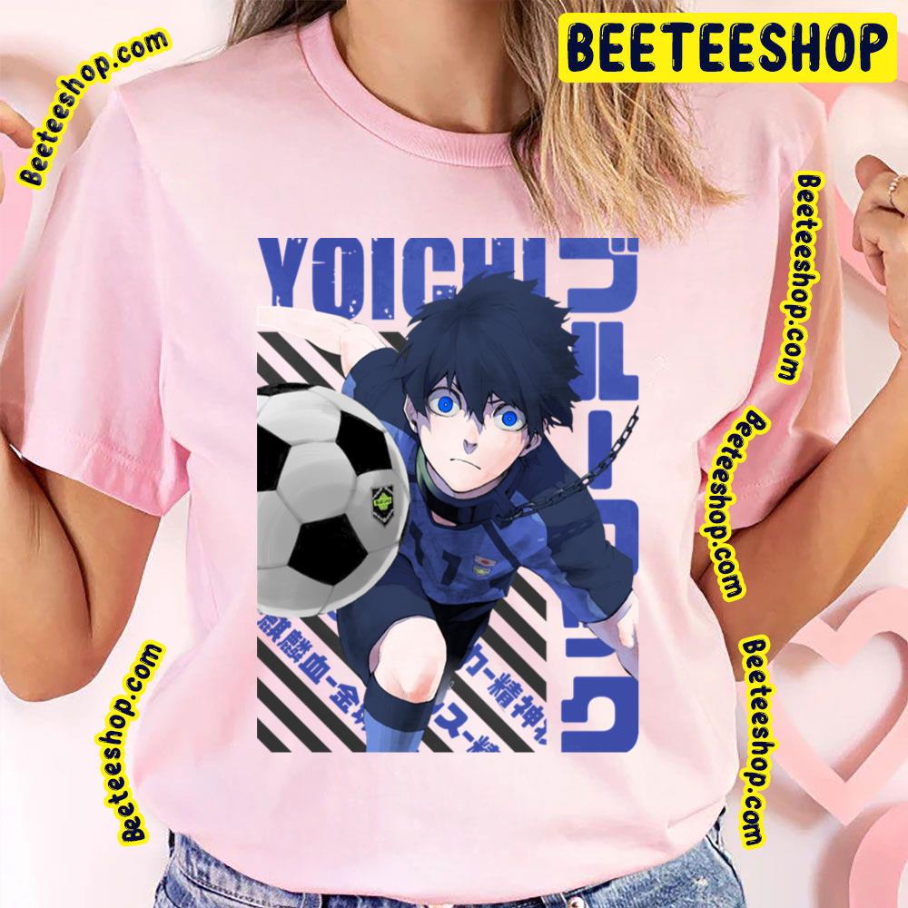 Blue Vintage Yoichi Isagi Blue Lock Trending Unisex T-Shirt Blue Vintage Yoichi Isagi Blue Lock Trending Unisex T-Shirt