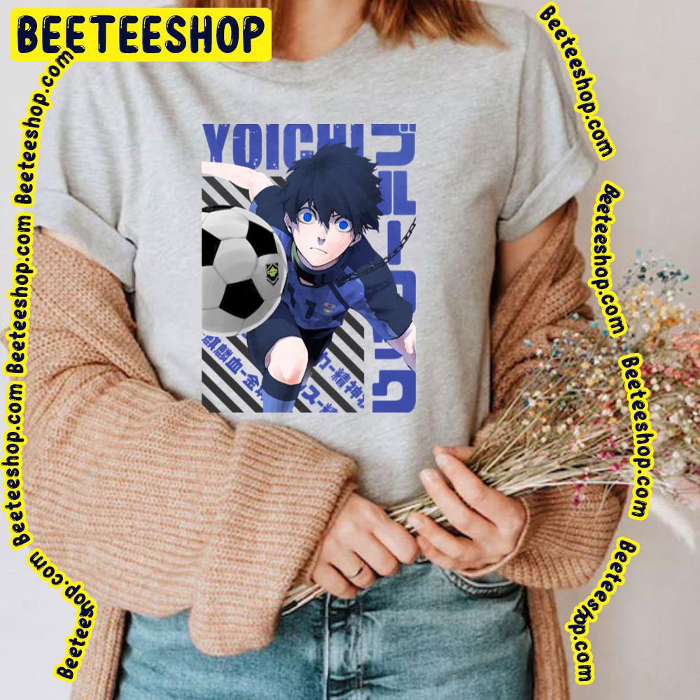 Blue Vintage Yoichi Isagi Blue Lock Trending Unisex T-Shirt Blue Vintage Yoichi Isagi Blue Lock Trending Unisex T-Shirt
