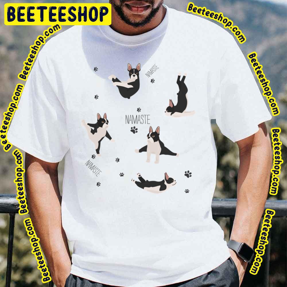 Boston Terrier Yoga Trending Unisex T-Shirt Boston Terrier Yoga Trending Unisex T-Shirt