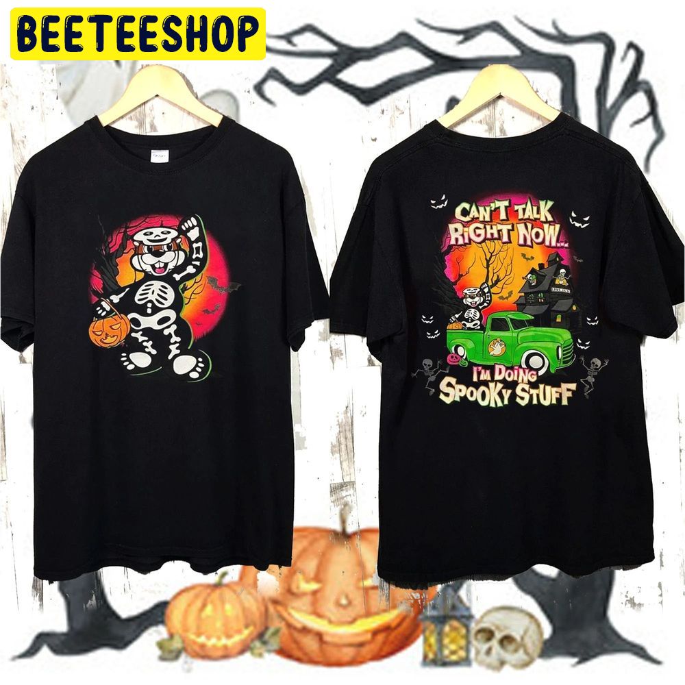 Buc-Ee's 2022 Halloween Can't Talk Right Now I'm Doing Spooky Stuff Double Side Trending Unisex Shirt Buc-Ee's 2022 Halloween Can't Talk Right Now I'm Doing Spooky Stuff Double Side Trending Unisex Shirt