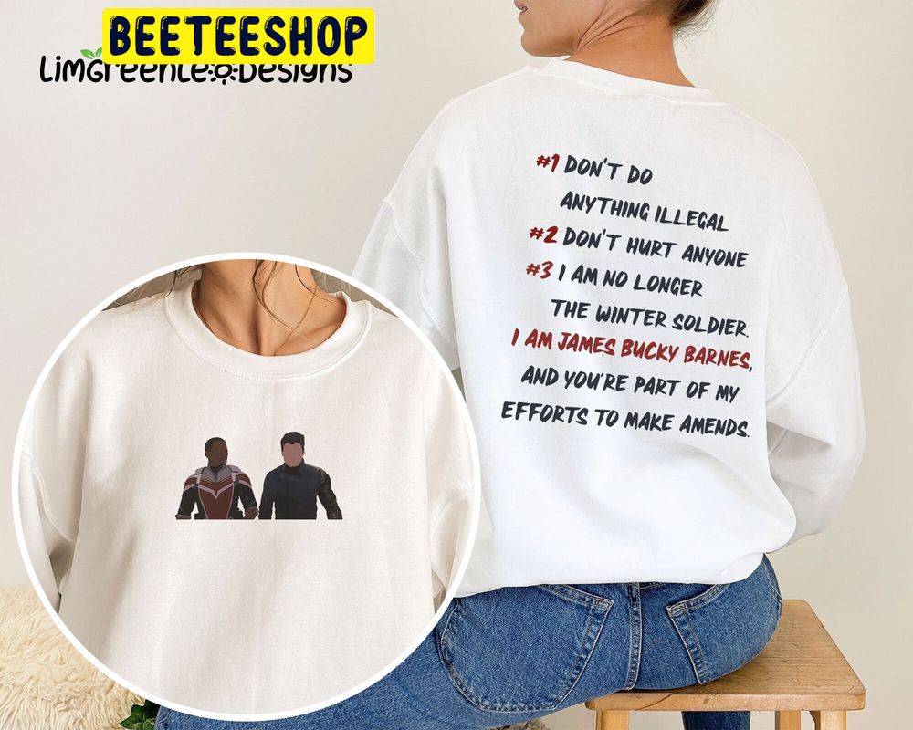 Bucky Barnes's Therapy Double Side Trending Unisex Shirt Bucky Barnes's Therapy Double Side Trending Unisex Shirt