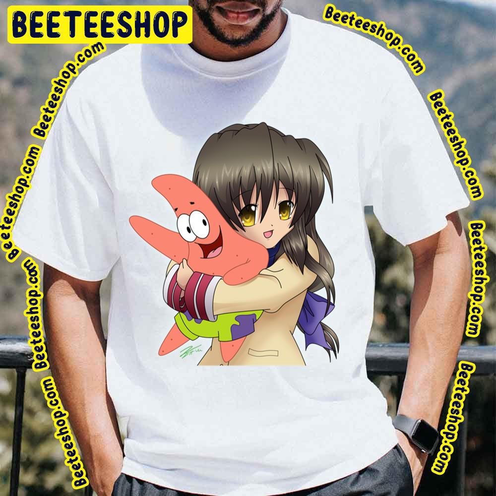 Can Fuko Has Starfish Patrick Star Clannad Trending Unisex T-Shirt Can Fuko Has Starfish Patrick Star Clannad Trending Unisex T-Shirt
