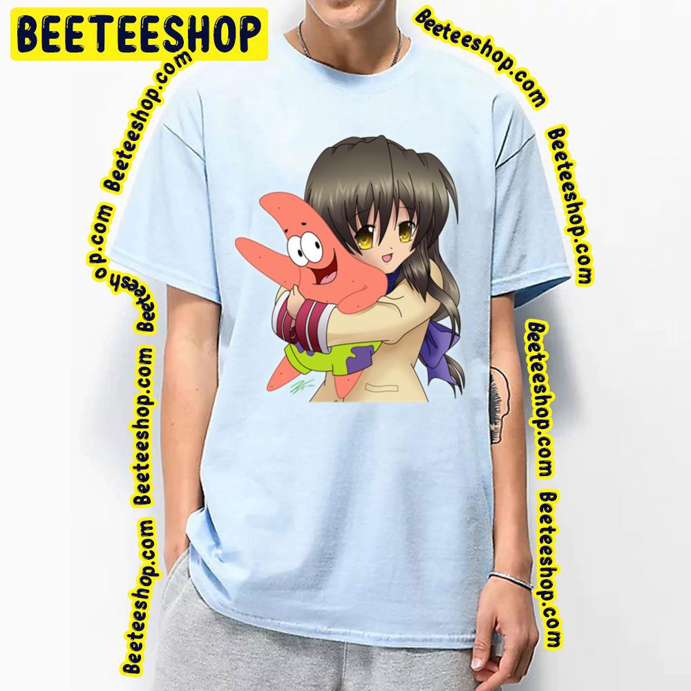 Can Fuko Has Starfish Patrick Star Clannad Trending Unisex T-Shirt Can Fuko Has Starfish Patrick Star Clannad Trending Unisex T-Shirt
