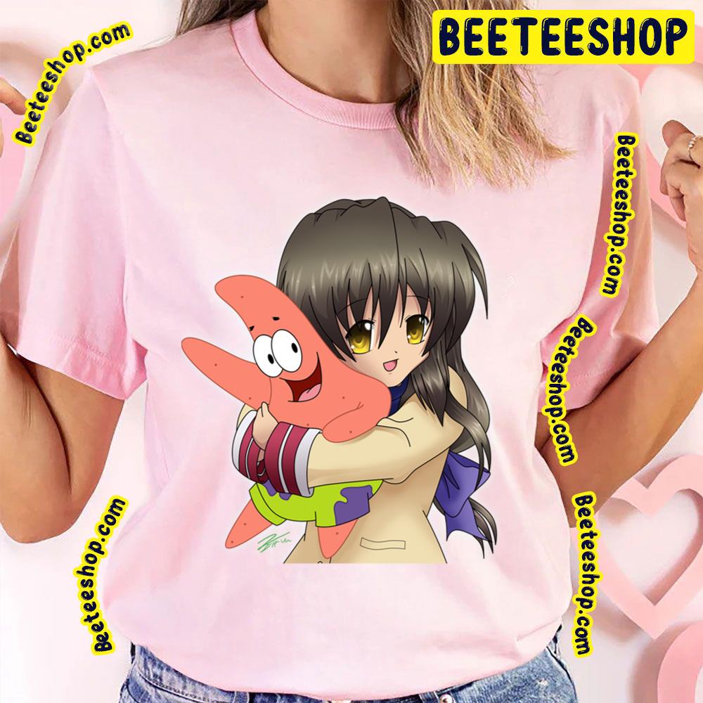 Can Fuko Has Starfish Patrick Star Clannad Trending Unisex T-Shirt Can Fuko Has Starfish Patrick Star Clannad Trending Unisex T-Shirt