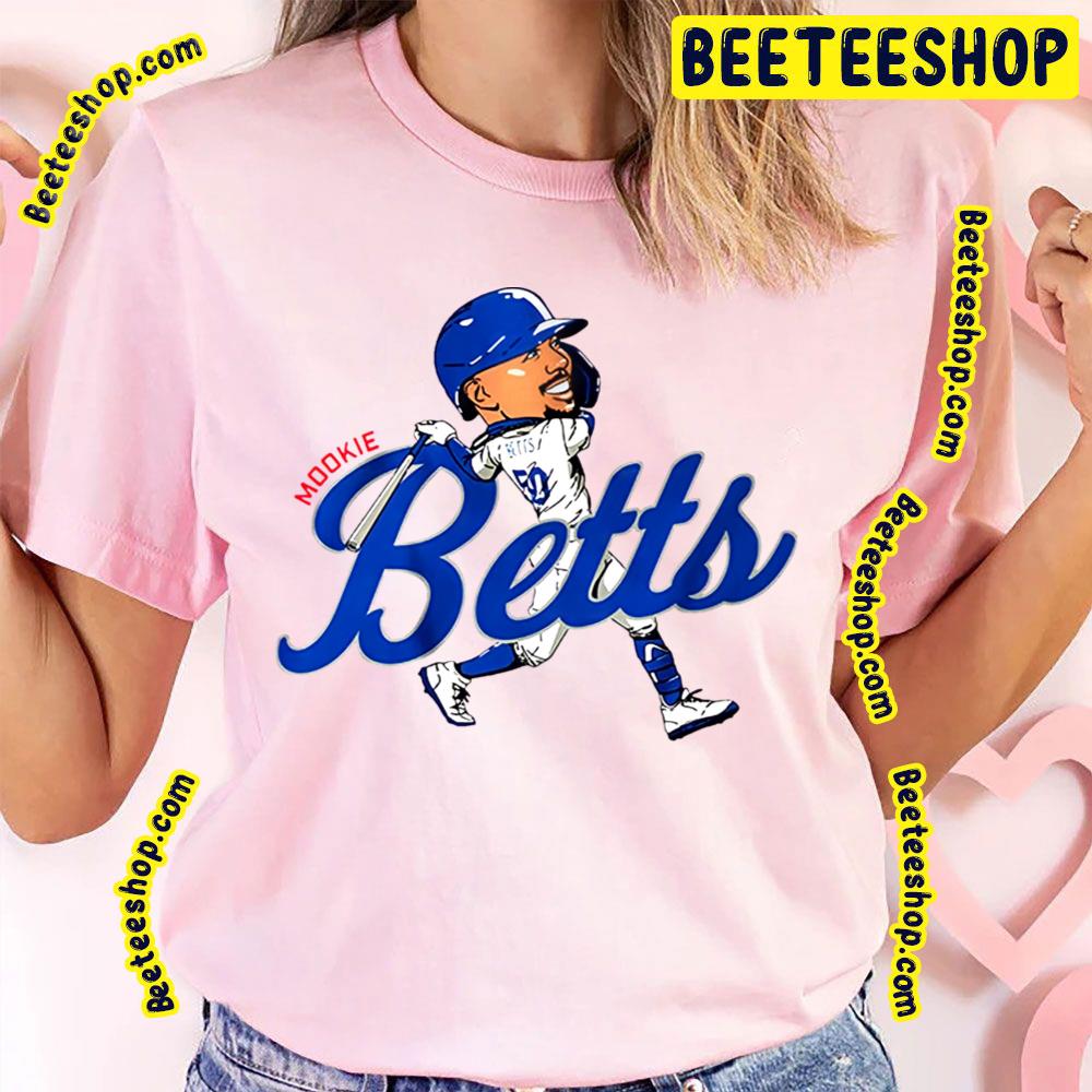 Cartoon Mookie Beets Baseball Trending Unisex T-Shirt Cartoon Mookie Beets Baseball Trending Unisex T-Shirt