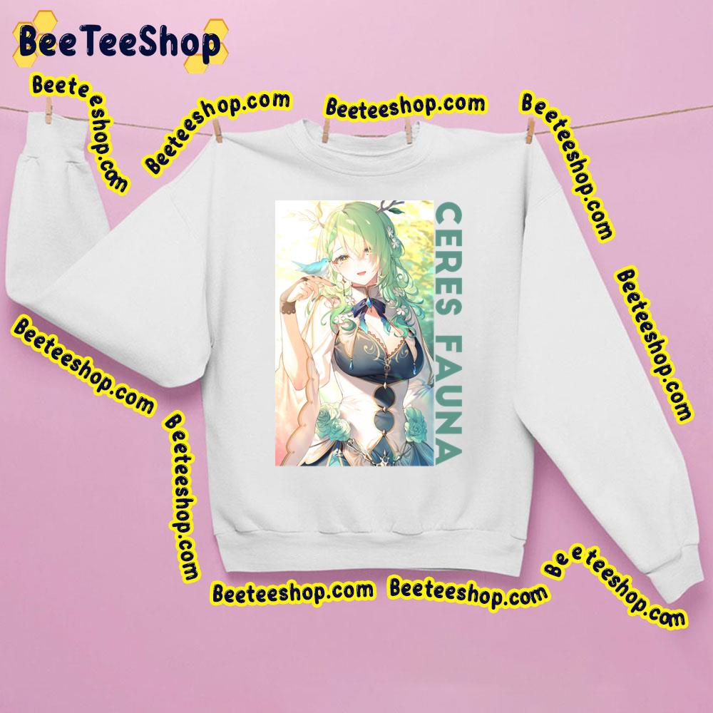 Ceres Fauna Virtual You Tuber Trending Unisex Sweatshirt Ceres Fauna Virtual You Tuber Trending Unisex Sweatshirt