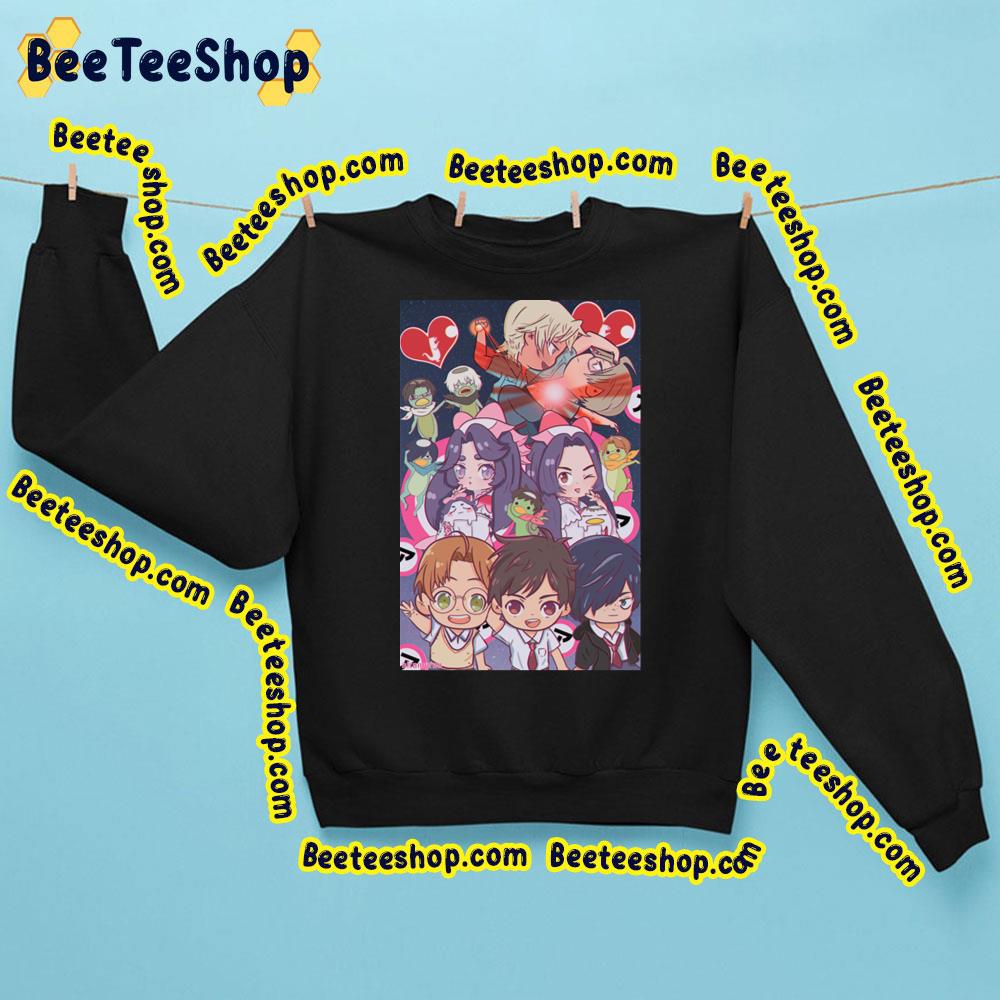 Chibi Art Sarazanmai Trending Unisex Sweatshirt Chibi Art Sarazanmai Trending Unisex Sweatshirt