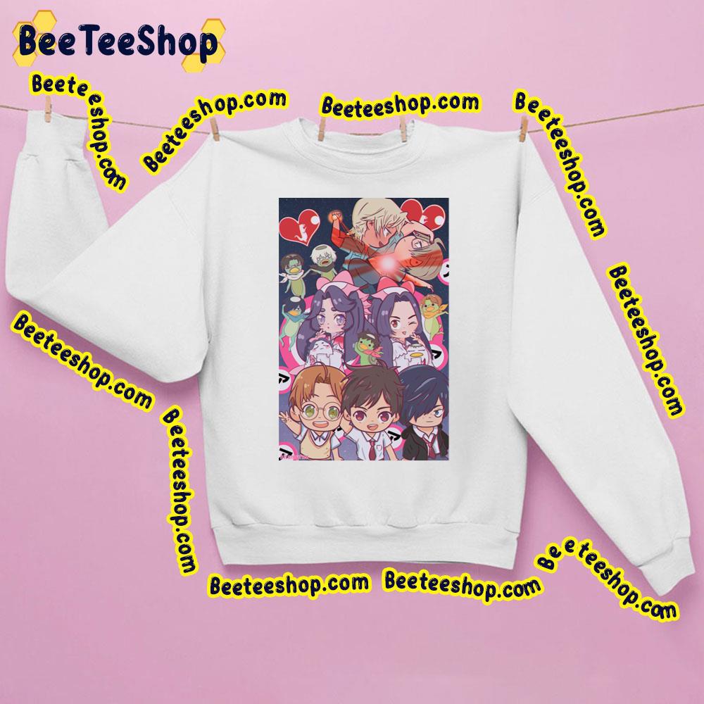 Chibi Art Sarazanmai Trending Unisex Sweatshirt Chibi Art Sarazanmai Trending Unisex Sweatshirt