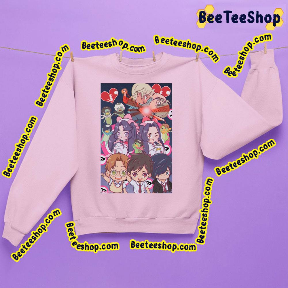 Chibi Art Sarazanmai Trending Unisex Sweatshirt Chibi Art Sarazanmai Trending Unisex Sweatshirt