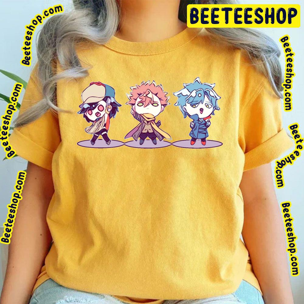 Chibi Sakaido Koharu Hondoumachi And Tomatsu Fukuda Id – Invaded Trending Unisex T-Shirt Chibi Sakaido Koharu Hondoumachi And Tomatsu Fukuda Id – Invaded Trending Unisex T-Shirt