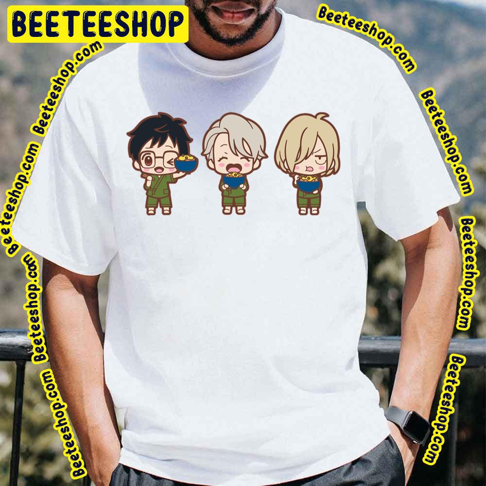 Chibi Victuuri Katsudon Trending Unisex T-Shirt Chibi Victuuri Katsudon Trending Unisex T-Shirt