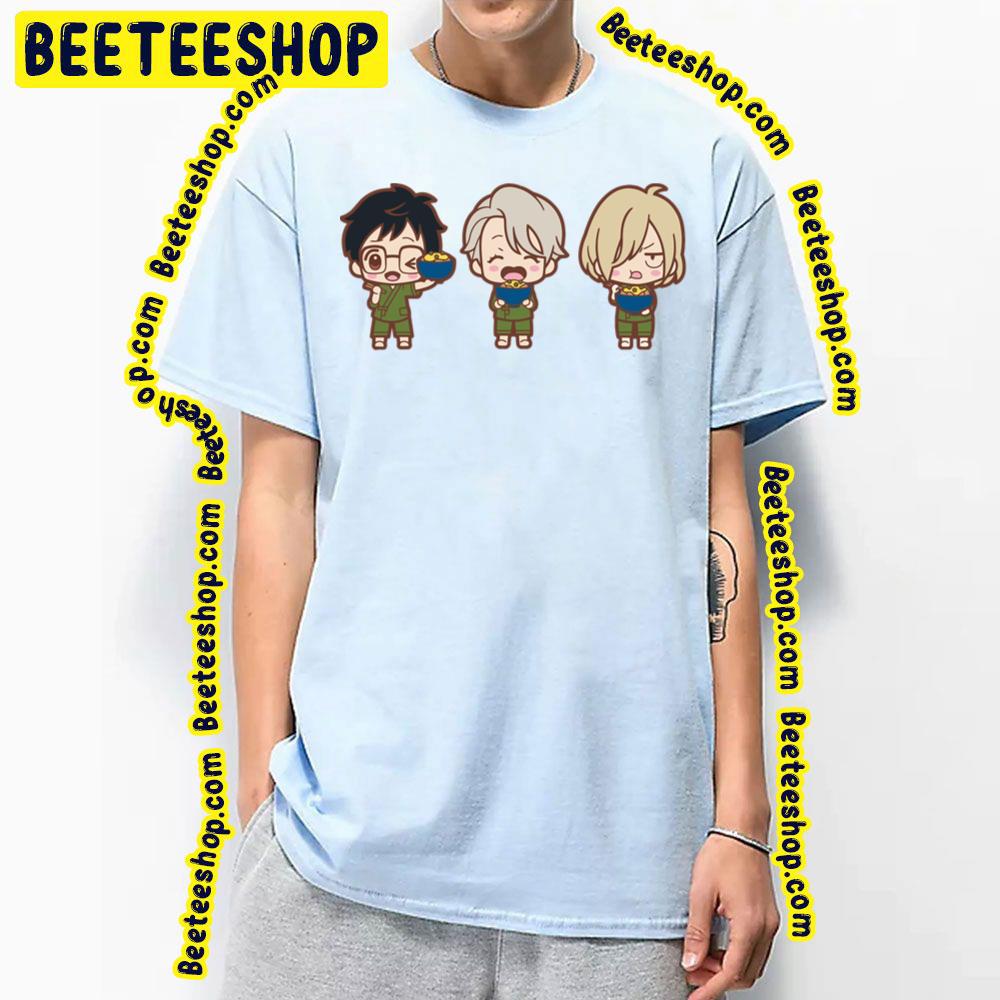 Chibi Victuuri Katsudon Trending Unisex T-Shirt Chibi Victuuri Katsudon Trending Unisex T-Shirt