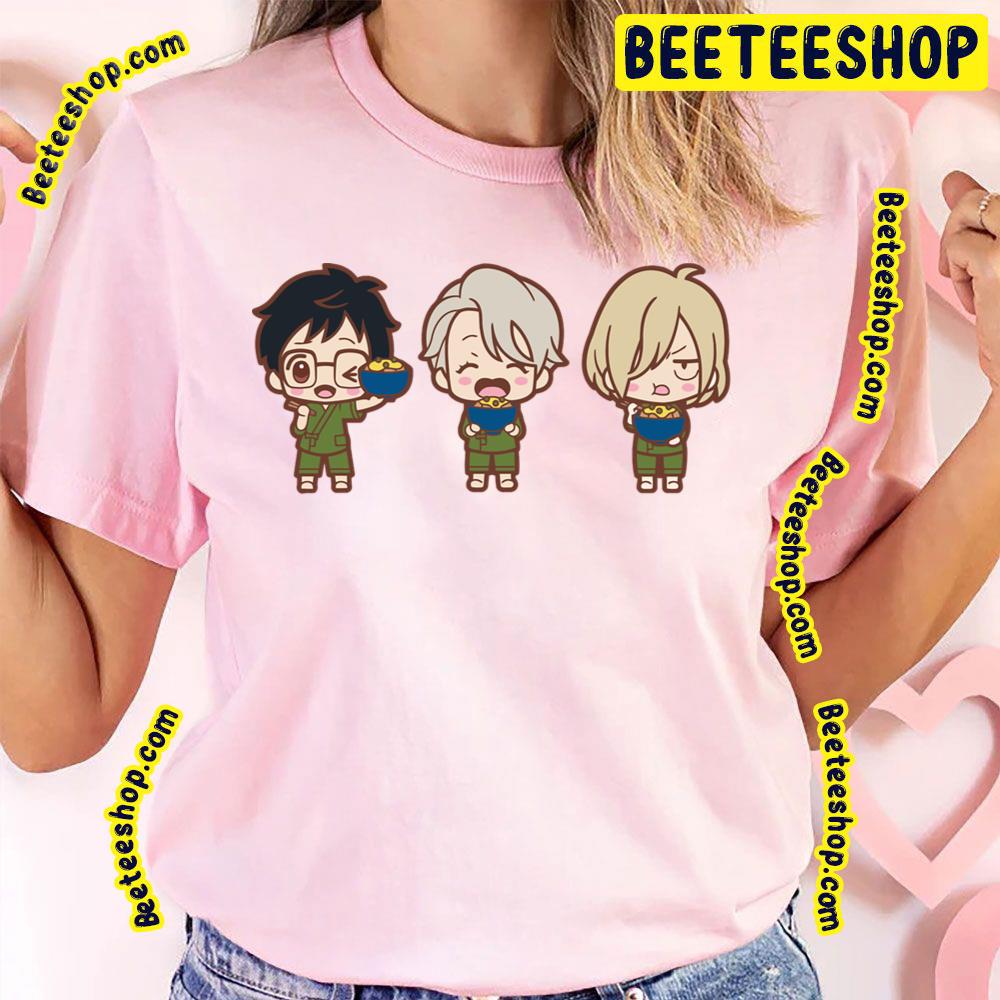 Chibi Victuuri Katsudon Trending Unisex T-Shirt Chibi Victuuri Katsudon Trending Unisex T-Shirt