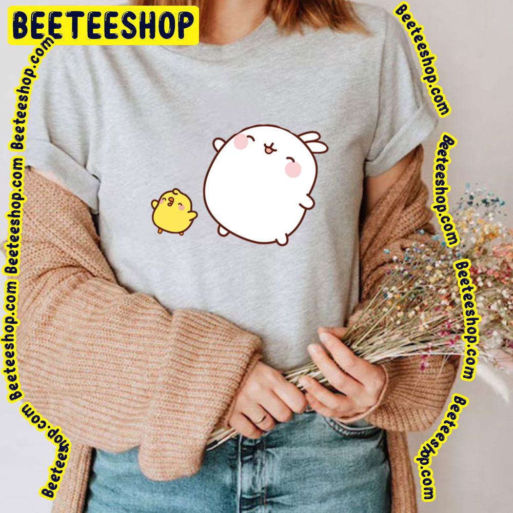 Chicken And Molang Trending Unisex T-Shirt Chicken And Molang Trending Unisex T-Shirt