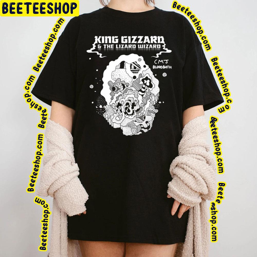 Cmj Bloodbath King Gizzard And The Lizard Wizard Trending Unisex T-Shirt Cmj Bloodbath King Gizzard And The Lizard Wizard Trending Unisex T-Shirt