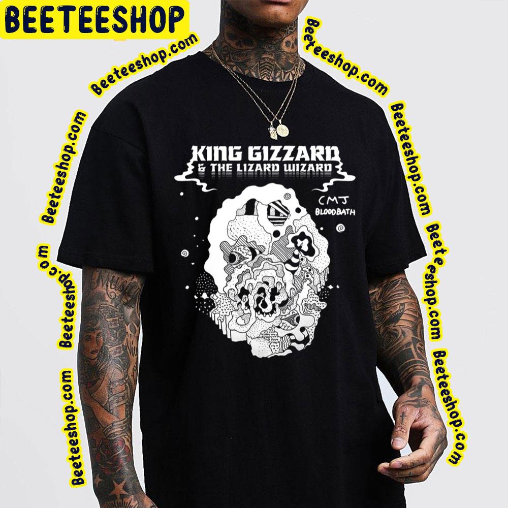 Cmj Bloodbath King Gizzard And The Lizard Wizard Trending Unisex T-Shirt Cmj Bloodbath King Gizzard And The Lizard Wizard Trending Unisex T-Shirt