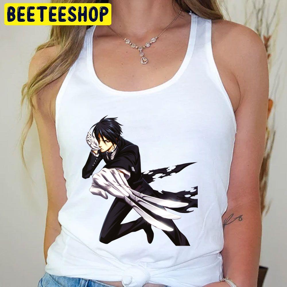 Cool Sebastian Michaelis Kuroshitsuji Trending Unisex T-Shirt Cool Sebastian Michaelis Kuroshitsuji Trending Unisex T-Shirt