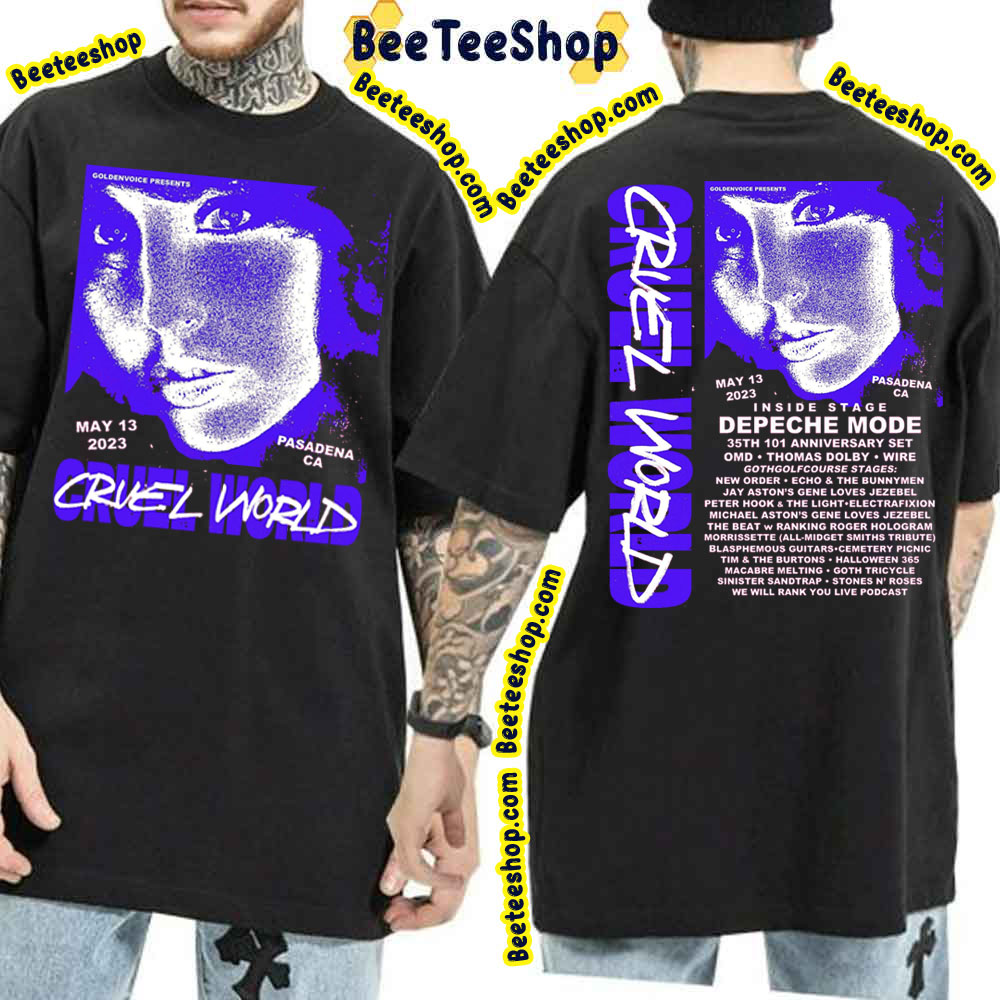 Cruel World Festival 2023 Double Side Double Side Trending Unisex Shirt Cruel World Festival 2023 Double Side Double Side Trending Unisex Shirt