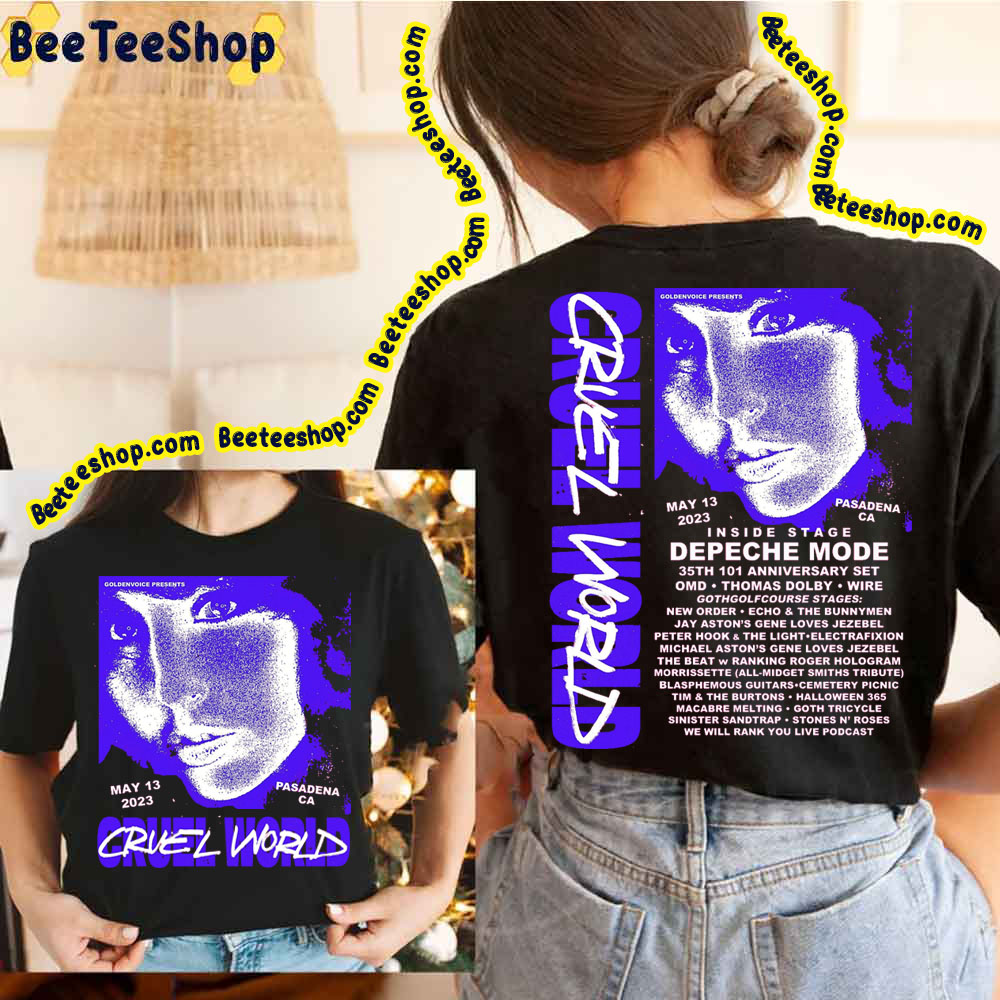 Cruel World Festival 2023 Double Side Double Side Trending Unisex Shirt Cruel World Festival 2023 Double Side Double Side Trending Unisex Shirt