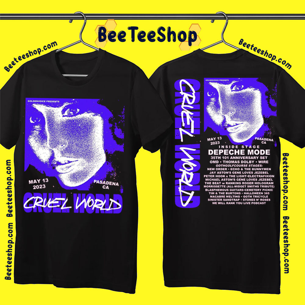 Cruel World Festival 2023 Double Side Double Side Trending Unisex Shirt Cruel World Festival 2023 Double Side Double Side Trending Unisex Shirt