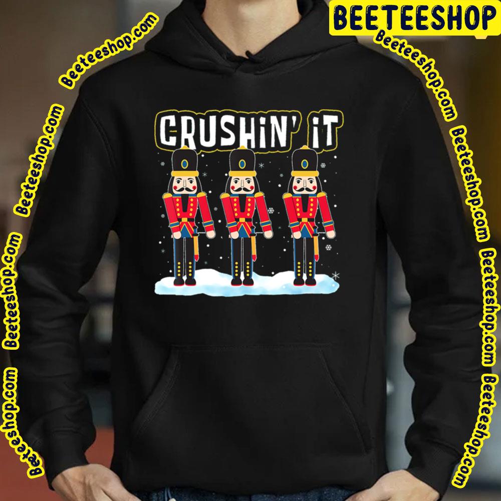 Crushin It Flossing Nutcracker Christmas Dance Trending Unisex T-Shirt Crushin It Flossing Nutcracker Christmas Dance Trending Unisex T-Shirt