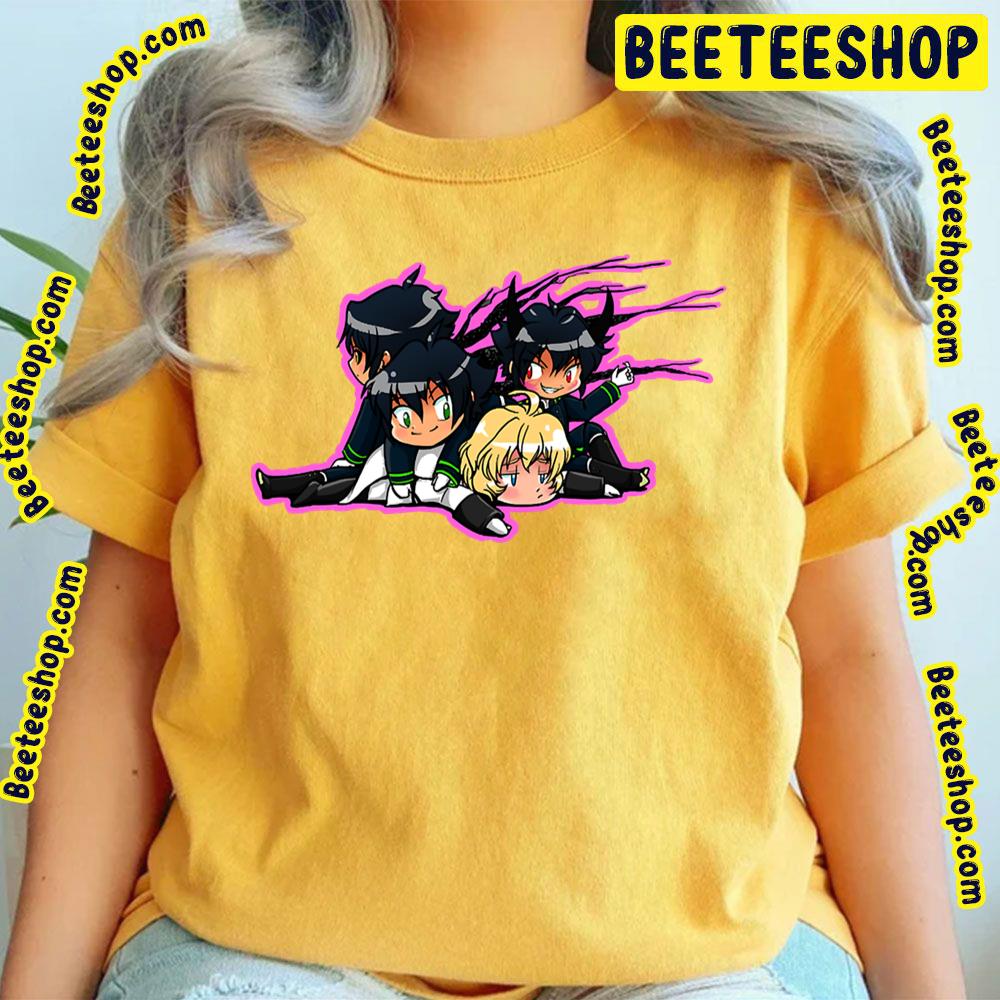 Cute Chibi Mika Dogpile Owari No Seraph Trending Unisex T-Shirt Cute Chibi Mika Dogpile Owari No Seraph Trending Unisex T-Shirt