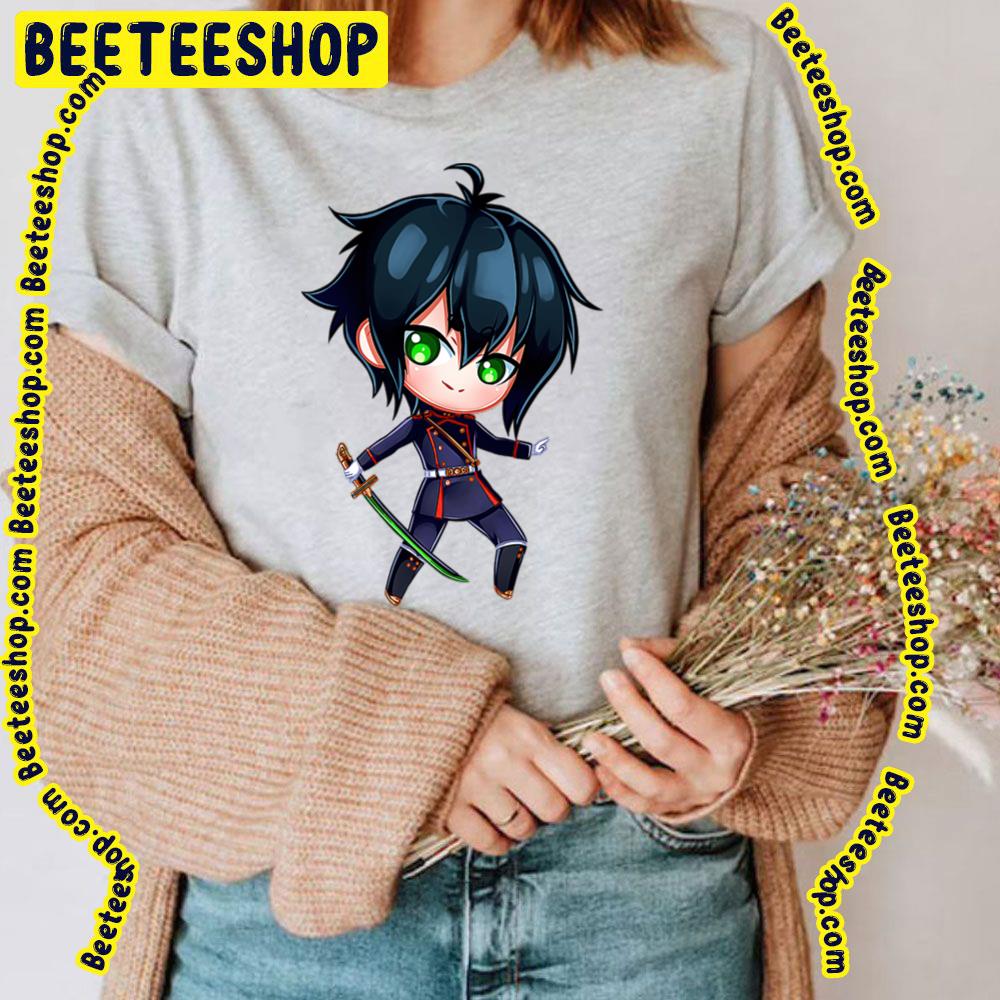 Cute Chibi Yuichiro Hyakuya Owari No Seraph Trending Unisex T-Shirt Cute Chibi Yuichiro Hyakuya Owari No Seraph Trending Unisex T-Shirt