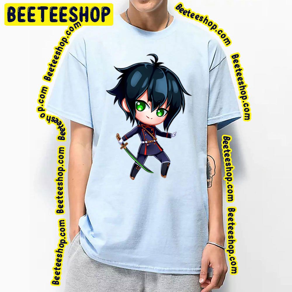 Cute Chibi Yuichiro Hyakuya Owari No Seraph Trending Unisex T-Shirt Cute Chibi Yuichiro Hyakuya Owari No Seraph Trending Unisex T-Shirt
