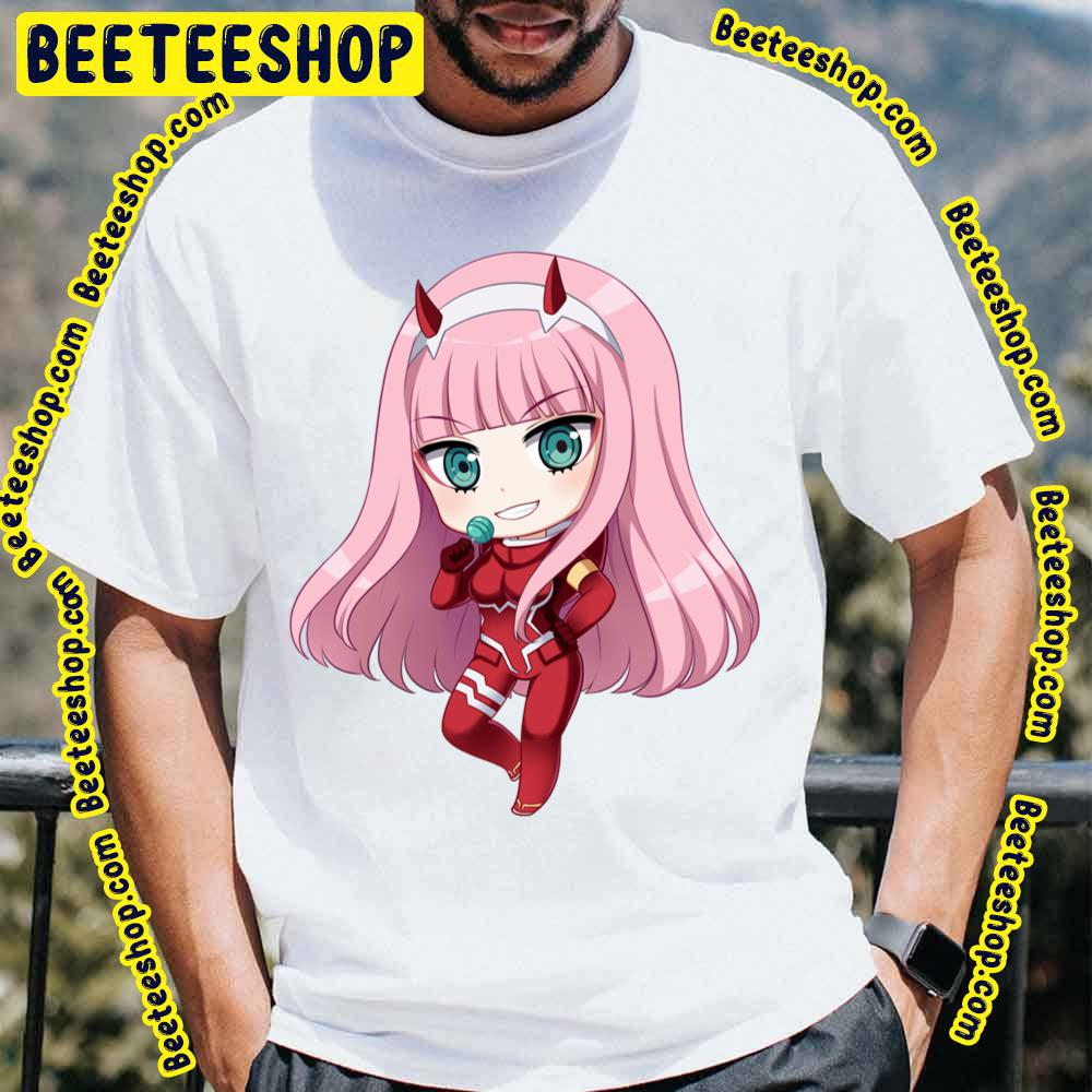 Cute Chibi Zero Darling In The Franxx Trending Unisex T-Shirt Cute Chibi Zero Darling In The Franxx Trending Unisex T-Shirt