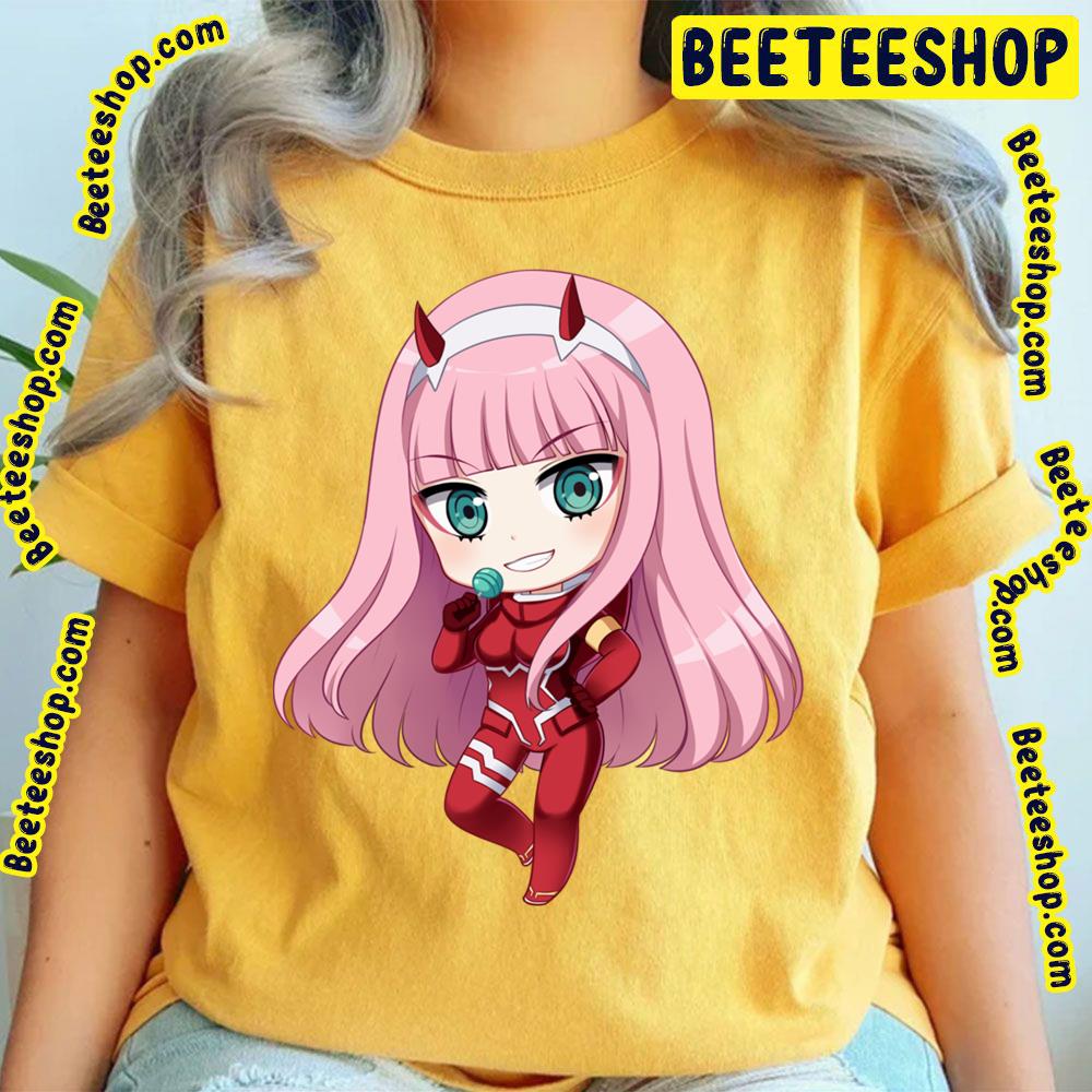 Cute Chibi Zero Darling In The Franxx Trending Unisex T-Shirt Cute Chibi Zero Darling In The Franxx Trending Unisex T-Shirt