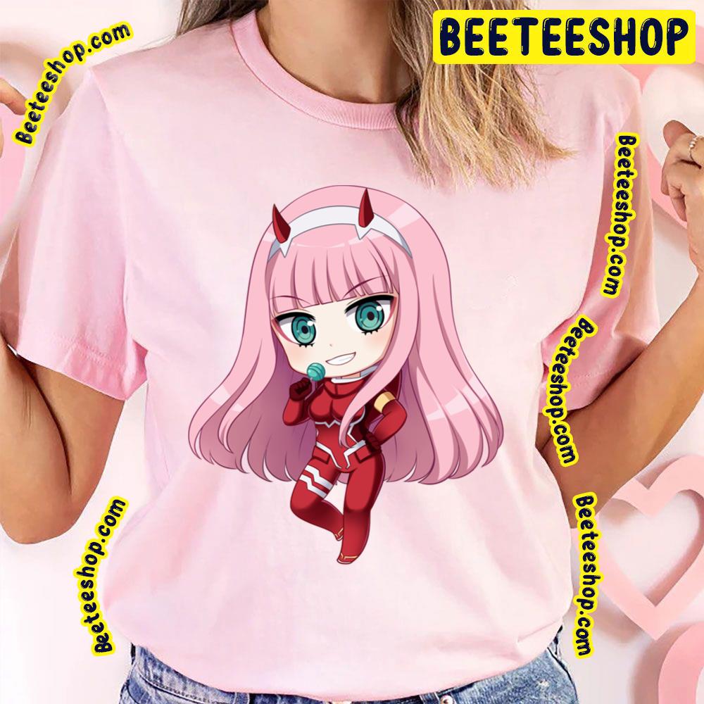 Cute Chibi Zero Darling In The Franxx Trending Unisex T-Shirt Cute Chibi Zero Darling In The Franxx Trending Unisex T-Shirt