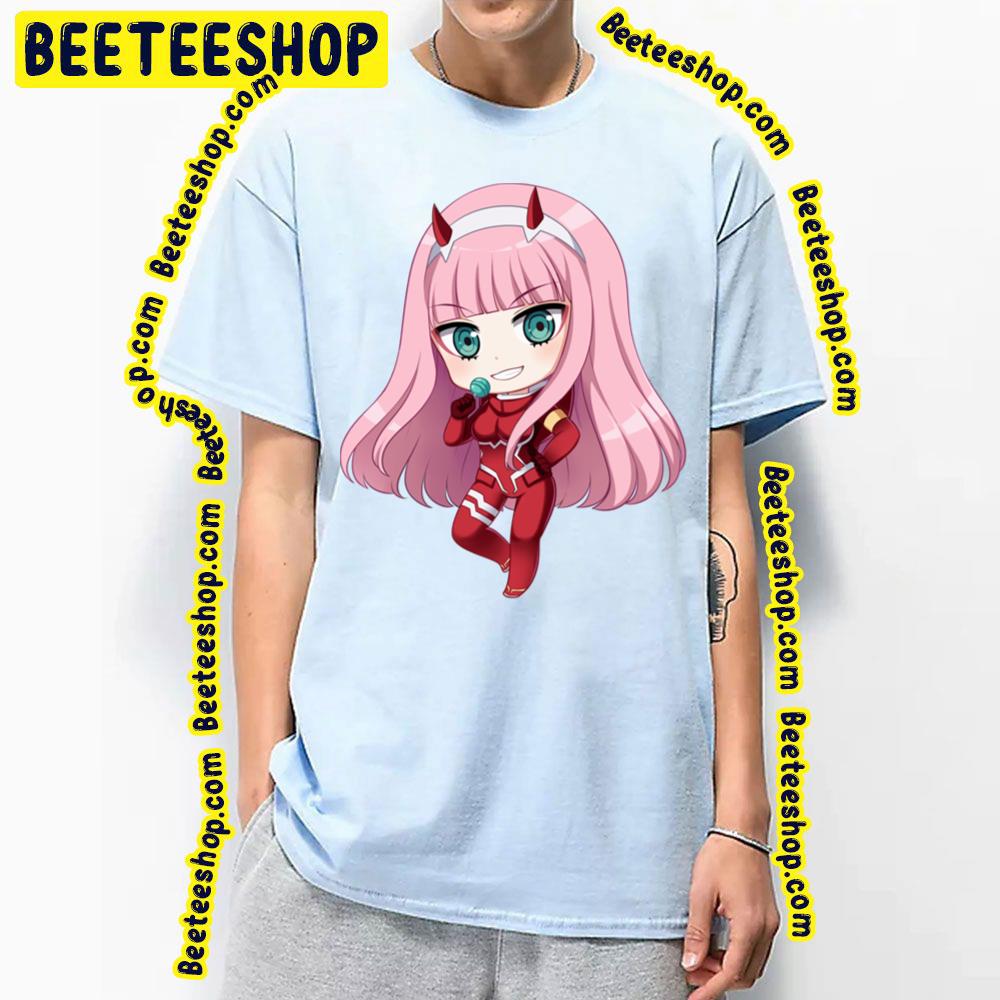 Cute Chibi Zero Darling In The Franxx Trending Unisex T-Shirt Cute Chibi Zero Darling In The Franxx Trending Unisex T-Shirt