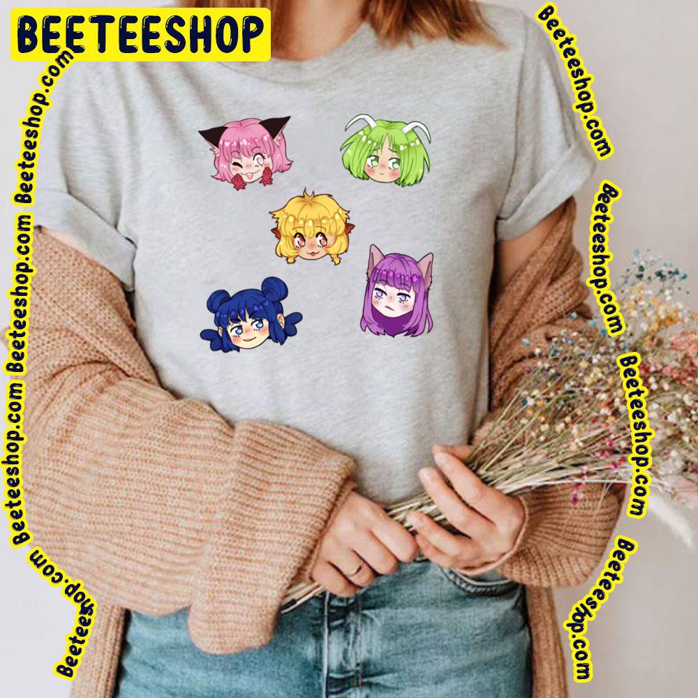 Cute Face Mew Girl Tokyo Mew Mew Trending Unisex T-Shirt Cute Face Mew Girl Tokyo Mew Mew Trending Unisex T-Shirt