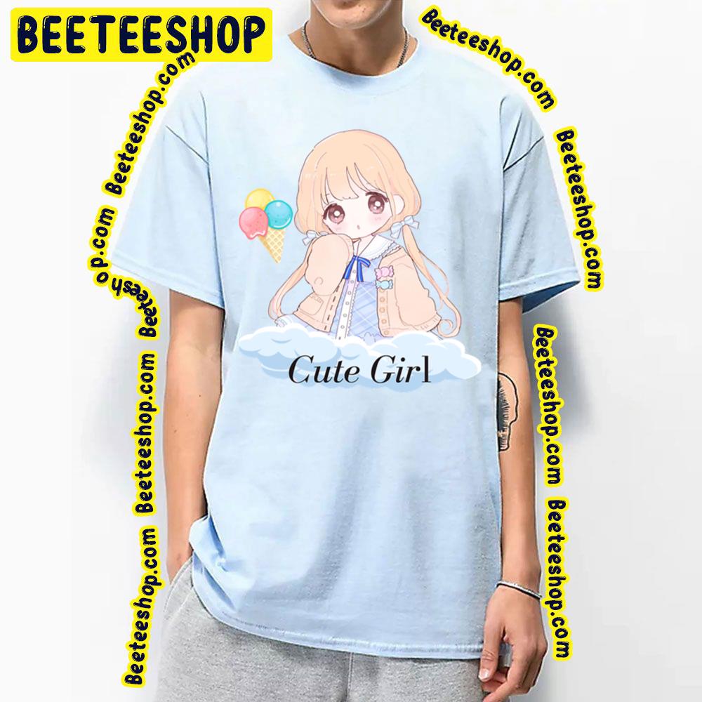 Cute Girl On Cloud Pikamee Trending Unisex T-Shirt Cute Girl On Cloud Pikamee Trending Unisex T-Shirt